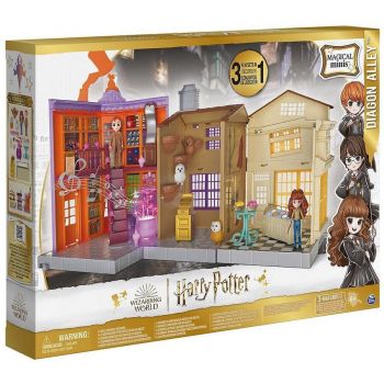 Spin Master Wizarding World Harry Potter - Diagon Alley Playset, Playing Figure (With Light and Sound)
