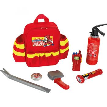 Theo Klein Fire Fighter Henry Fire Fighter Backpack Role Play