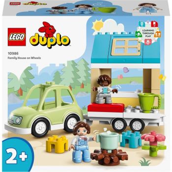 Jucarie 10986 DUPLO Home on Wheels Construction Toy