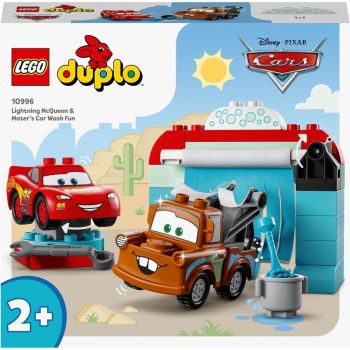 Jucarie 10996 DUPLO Lightning McQueen and Mater at the Car Wash Construction Toy