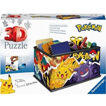 Jucarie 3D puzzle storage box Pokemon (multicolored)