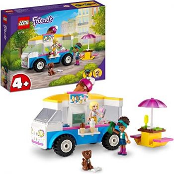 Jucarie 41715 Friends Ice Cream Truck Construction Toy (Includes Vehicle and 2 Friends Minifigures) ieftina