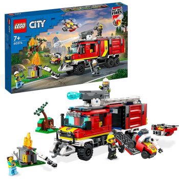 Jucarie 60374 City Fire Brigade Command Vehicle Construction Toy