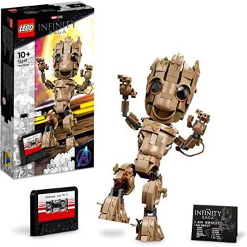 Jucarie 76217 Marvel Super Heroes I Am Groot Construction Toy (Buildable Baby Groot Figure)