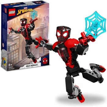 Jucarie 76225 Marvel Super Heroes Miles Morales Figure Construction Toy (Fully Articulated)