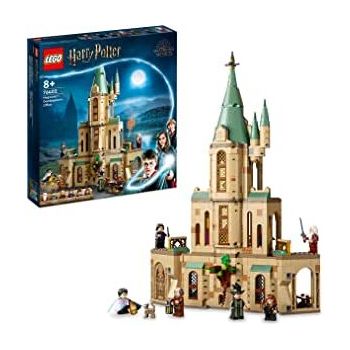 Jucarie 76402 Harry Potter Hogwarts: Dumbledore s Office Construction Toy (Castle Expansion with Gryffindor s Sword, 6 Minifigures and Sorting Hat)