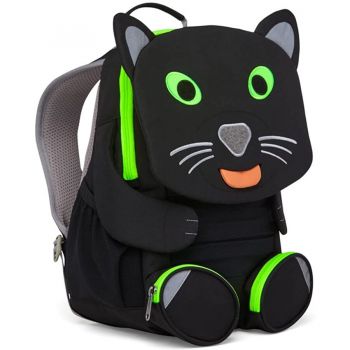 Jucarie Big Friend Black Panther, backpack (black/neon green)
