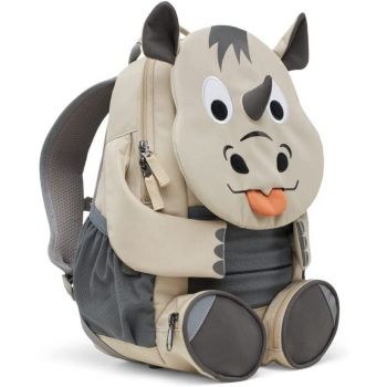 Jucarie Big Friend Rhino, backpack (beige/grey)