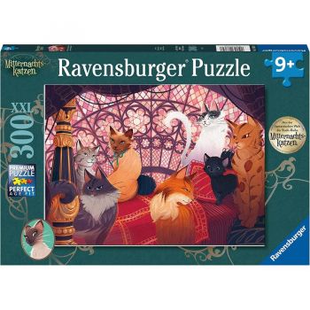 Jucarie children's puzzle Midnight Cats - In search of the magic collar (300 pieces)