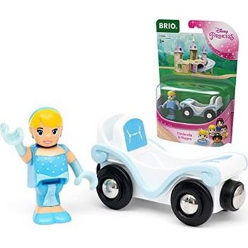 Jucarie Disney Princess Cinderella with wagon, toy vehicle