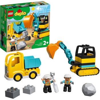 Jucarie DUPLO excavators and trucks - 10931