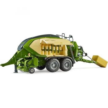 Jucarie Krone Big Pack 1290HDP VC, model vehicle (green, with 2 square bales)