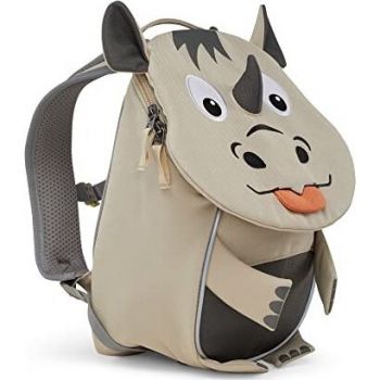 Jucarie Little Friend Rhino, backpack (beige/grey)