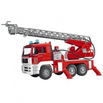 Jucarie MAN TGA fire department with aerial ladder