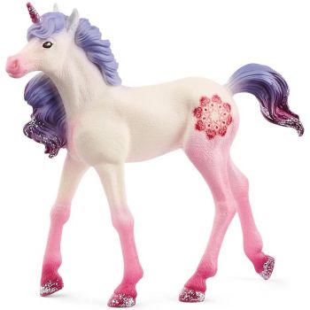 Jucarie Mandala unicorn foal, toy figure