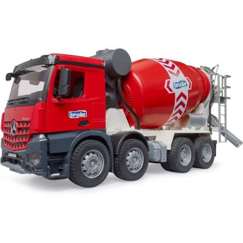 Jucarie Mercedes Benz Arocs cement truck, model vehicle