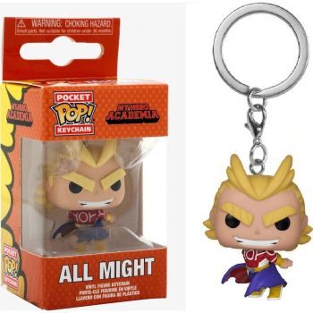 Jucarie POP! Key ring My Hero Academia - All Might, toy figure (4 cm)
