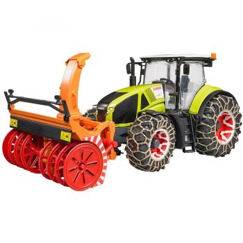 Jucarie Professional Series Claas Axion 950 with snow chains and snow blower - 03017