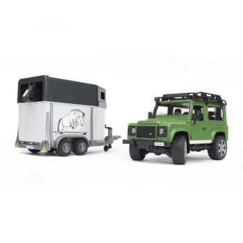 Jucarie Professional Series Kraj Rover Defender with Horse Trailer (02592)
