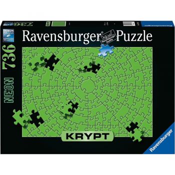 Jucarie Puzzle Krypt Neon Green (736 pieces)