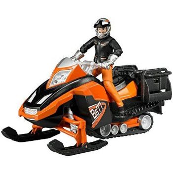 Jucarie Snowmobile m. Driver and Exh. - 63101