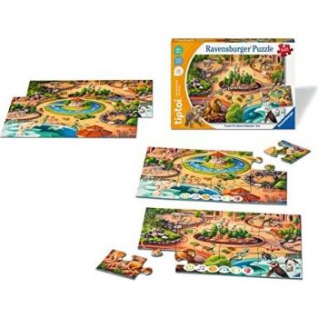 Jucarie Tiptoi puzzle for little explorers: Zoo