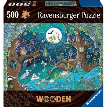 Jucarie Wooden Puzzle Fantasy Forest (505 pieces)