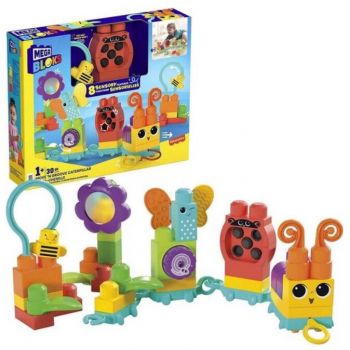 Mega Bloks Rolling Fun Caterpillar Train Construction Toy