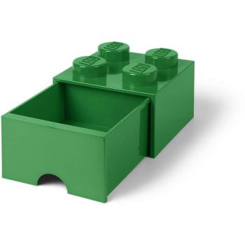 Room Copenhagen LEGO Brick Drawer 4 green - RC40051734