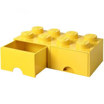 Room Copenhagen LEGO Brick Drawer 8 yellow - RC40061732