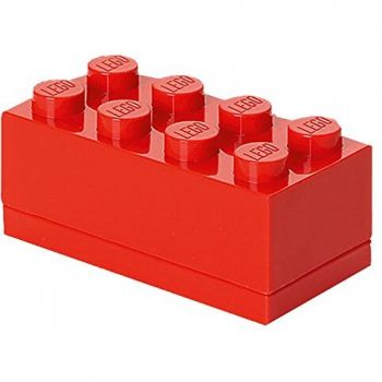 Room Copenhagen LEGO Mini Box 8 red - RC40121730