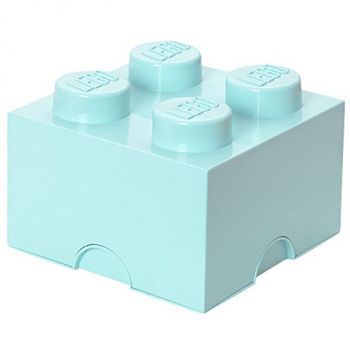 Room Copenhagen LEGO Storage Brick 4 aqua - RC40031742