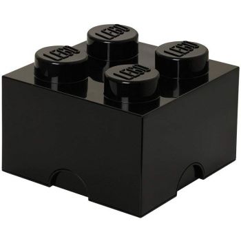 Room Copenhagen LEGO Storage Brick 4 black - RC40031733