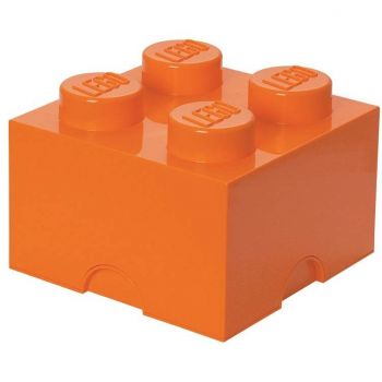 Room Copenhagen LEGO Storage Brick 4 orange - RC40031760