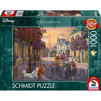 Schmidt Spiele Puzzle Disney, The Aristocats 1000 - 59690