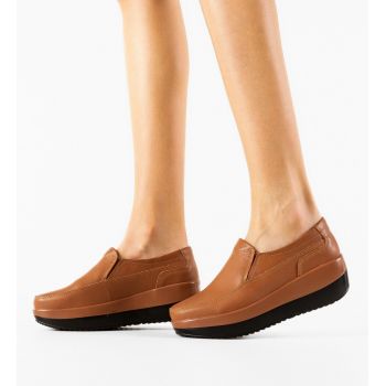Pantofi Casul Freeman Camel