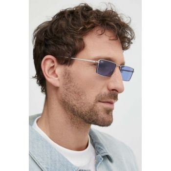 Ray-Ban ochelari de soare culoarea argintiu, 0RB3741
