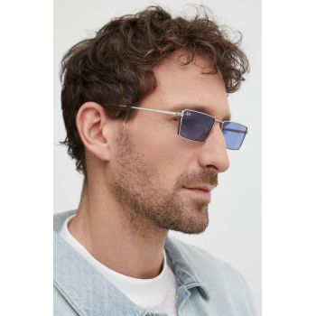 Ray-Ban ochelari de soare culoarea argintiu