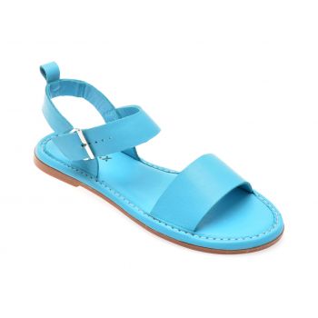 Sandale casual GRYXX albastre, 232300, din piele naturala de firma originale