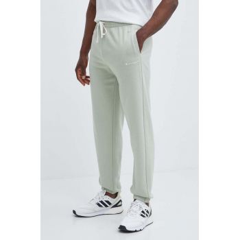 Champion pantaloni de trening culoarea verde, cu imprimeu, E20001