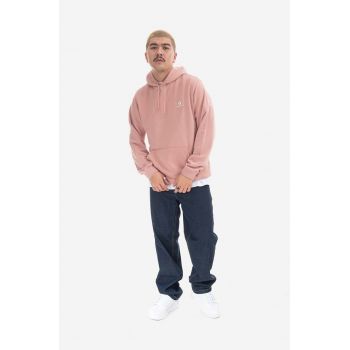 Converse bluză culoarea roz, cu glugă, cu imprimeu 10023874.A13-PINK de firma original