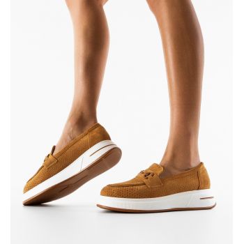 Pantofi Casual Ekine Camel