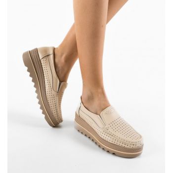 Pantofi Casual Krat Bej