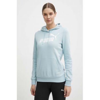 Puma bluza femei, cu glugă, cu imprimeu, 586797