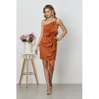 Rochie Carlotta Caramizie ieftina