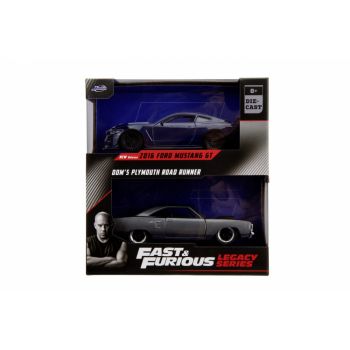 Jada Fast And Furious Set 2 Masini Metalice Ford Mustang 1:32