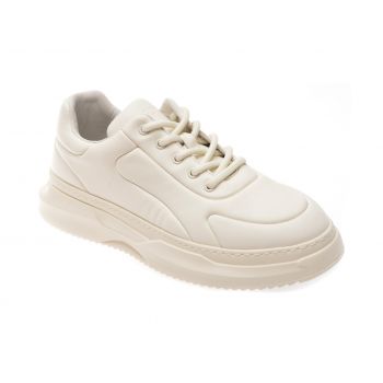 Pantofi casual GRYXX albi, 3328, din piele naturala la reducere
