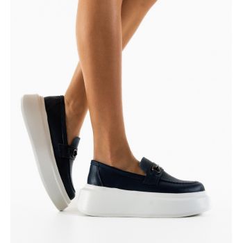 Pantofi casual dama Aleks Bleumarin