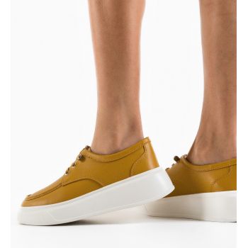Pantofi Casual dama Naenia Galbeni