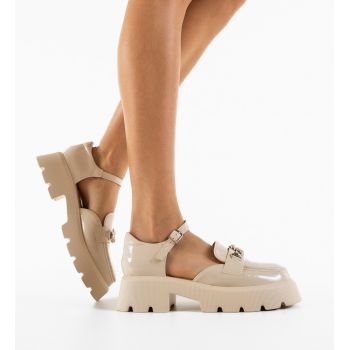 Pantofi casual Suletul Bej